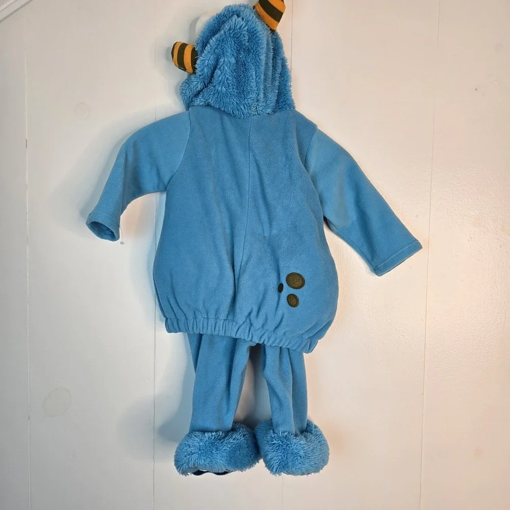 Old Navy Blue Monster Halloween Costume 0-6 Months‎